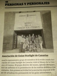 Actividad de la Asociación.